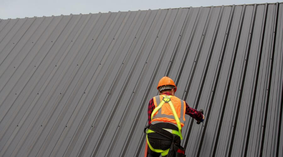 Professional metal roof installation in Beverly Shores, IN